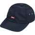 Supreme Enamel Small Box 6-Panel - Navy (front)