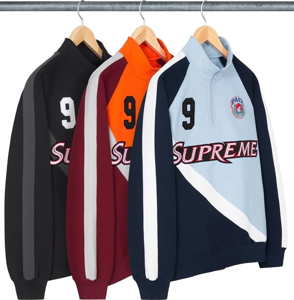 Supreme Equipé Half Zip Sweatshirt - Product Image