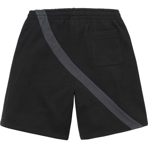 Supreme Equipé Sweatshort - Black (front)