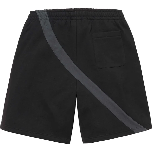 Supreme Equipé Sweatshort - Black (front)