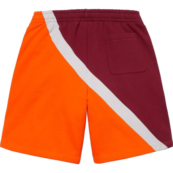 Supreme Equipé Sweatshort - Dark Orange (front)