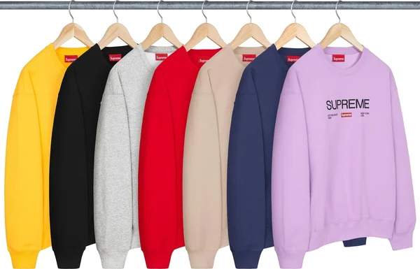 Supreme Established Crewneck - Product Image