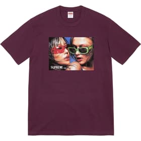 Supreme Eyewear Tee Eggplant