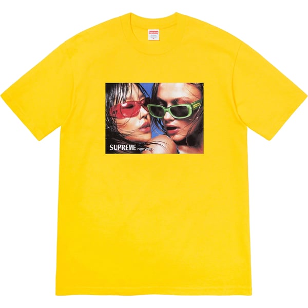 Supreme Eyewear Tee - Yellow (front)
