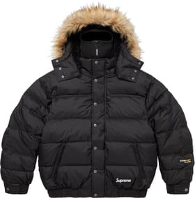 Supreme Facemask 700-Fill Down Puffer Jacket Black