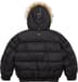 Supreme Facemask 700-Fill Down Puffer Jacket - Black (front)