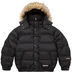 Supreme Facemask 700-Fill Down Puffer Jacket - Black (front)