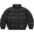 Supreme Facemask 700-Fill Down Puffer Jacket - Black (front)
