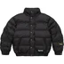 Supreme Facemask 700-Fill Down Puffer Jacket - Black (front)
