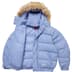 Supreme Facemask 700-Fill Down Puffer Jacket - Light Blue (front)