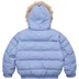 Supreme Facemask 700-Fill Down Puffer Jacket - Light Blue (front)