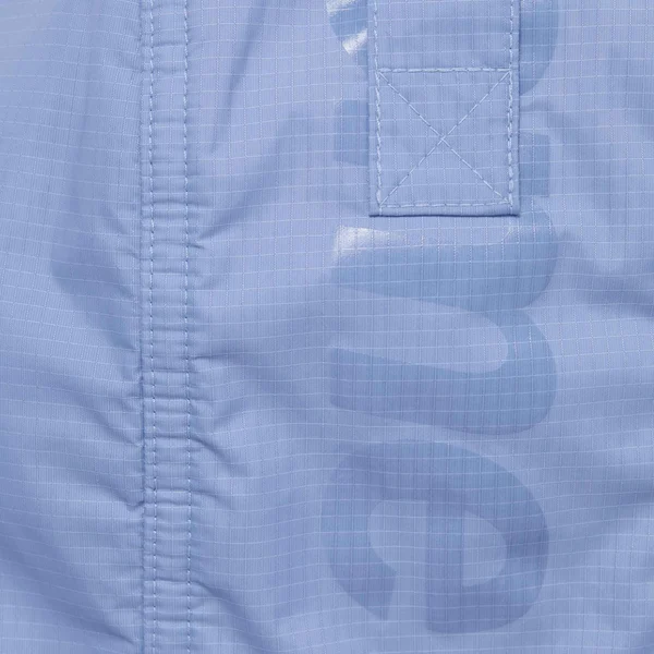 Supreme Facemask 700-Fill Down Puffer Jacket - Light Blue (front)