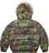Supreme Facemask 700-Fill Down Puffer Jacket - Woodland Camo (front)