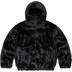Supreme Faux Fur Hooded Jacket - Black (front)
