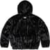 Supreme Faux Fur Hooded Jacket - Black (front)