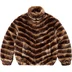Supreme Faux Fur Jacket - Brown (front)