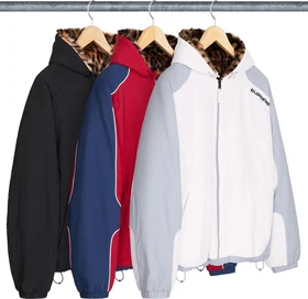 Supreme Faux Fur Reversible Hooded Track Jacket