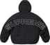 Supreme Faux Fur Reversible Hooded Track Jacket - Black (front)