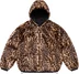 Supreme Faux Fur Reversible Hooded Track Jacket - Black (front)