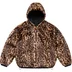 Supreme Faux Fur Reversible Hooded Track Jacket - Black (front)