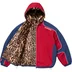 Supreme Faux Fur Reversible Hooded Track Jacket - Red (front)