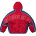 Supreme Faux Fur Reversible Hooded Track Jacket - Red (front)