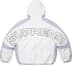 Supreme Faux Fur Reversible Hooded Track Jacket - White (front)