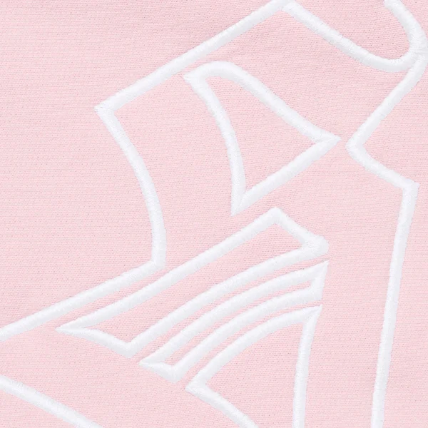 Supreme Faux Fur Zip Up Hooded Sweatshirt - Light Pink (front)