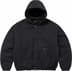 Supreme Faux Shearling Lined Bomber Jacket - Black (front)