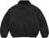 Supreme Faux Shearling Lined Bomber Jacket - Black (front)
