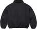 Supreme Faux Shearling Lined Bomber Jacket - Black (front)