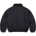 Supreme Faux Shearling Lined Bomber Jacket - Black (front)