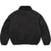 Supreme Faux Shearling Lined Bomber Jacket - Black (front)