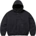 Supreme Faux Shearling Lined Bomber Jacket - Black (front)