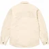 Supreme Faux Shearling Lined Work Shirt - Natural (front)