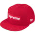 Supreme/FDNY Box Logo New Era® - Navy (front)