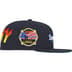Supreme/FDNY Box Logo New Era® - Navy (front)
