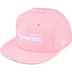 Supreme/FDNY Box Logo New Era® - Pink (front)