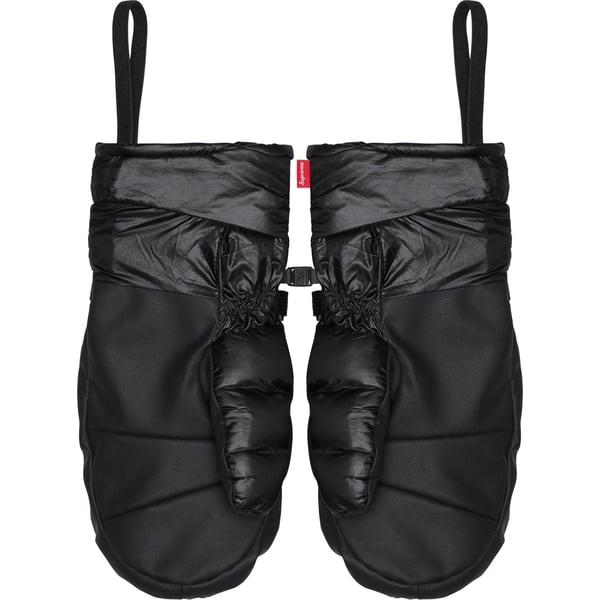 Supreme Featherweight Down Mittens - Black (front)