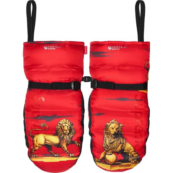 Supreme Featherweight Down Mittens - Lions (front)