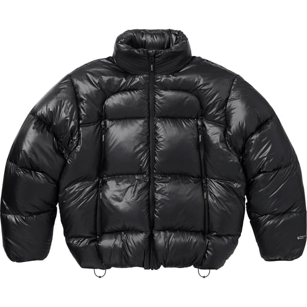 Supreme Featherweight Down Puffer Jacket - Black (front)