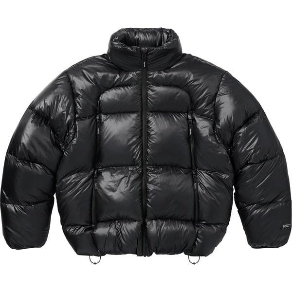 Supreme Featherweight Down Puffer Jacket - Black (front)