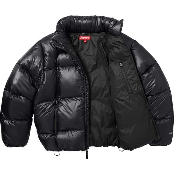 Supreme Featherweight Down Puffer Jacket - Black (front)