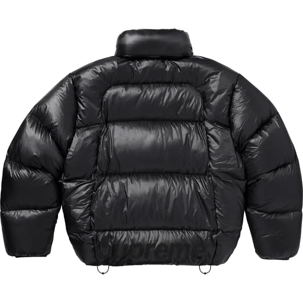 Supreme Featherweight Down Puffer Jacket - Black (front)