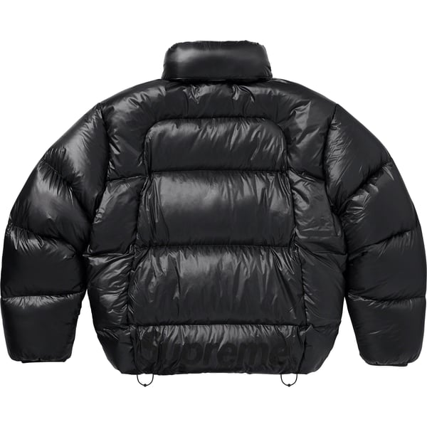 Supreme Featherweight Down Puffer Jacket - Black (front)