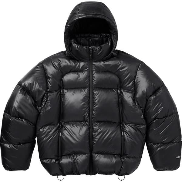 Supreme Featherweight Down Puffer Jacket - Black (front)