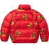 Supreme Featherweight Down Puffer Jacket - Lions (front)