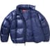 Supreme Featherweight Down Puffer Jacket - Navy (front)