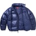 Supreme Featherweight Down Puffer Jacket - Navy (front)