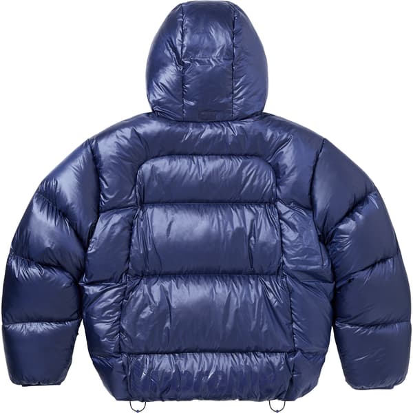 Supreme Featherweight Down Puffer Jacket - Navy (front)